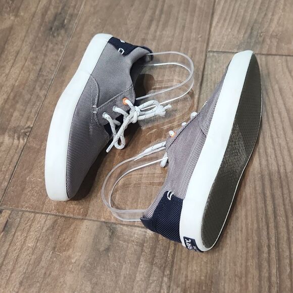 Sperry Shoes Youth 3 M Boys Bodie Washable Low Sneakers SCK263443 Gray - Picture 11 of 11